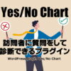 WordPressプラグイン『Yes/No Chart』